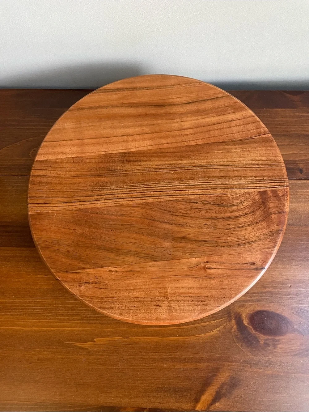 Hearth & Hand Round Wooden Pedestal - Brown